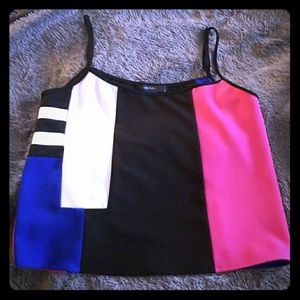 Colorblock top